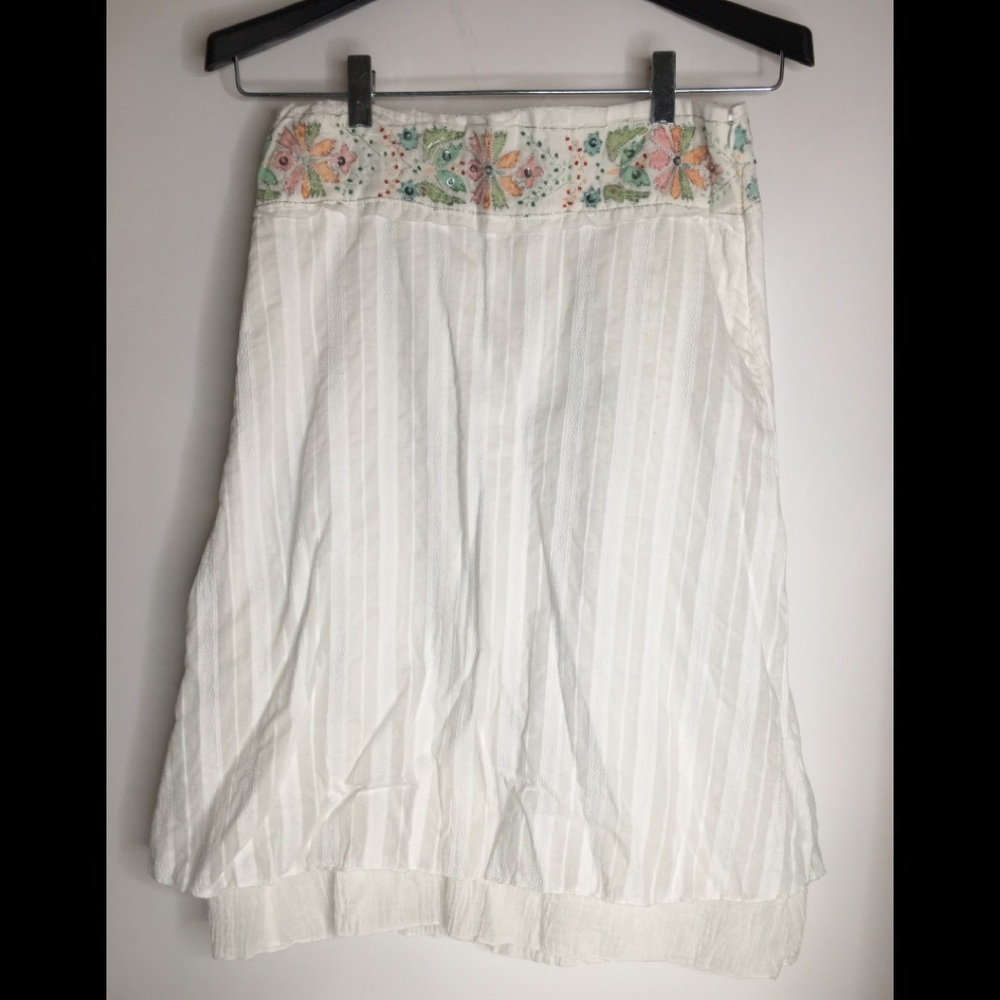 Juno Bohemian Linen Skirt